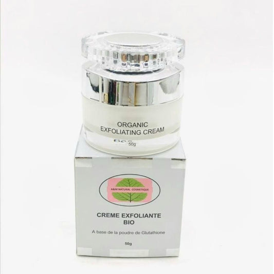 Crème exfoliante bio visage